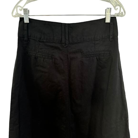 NWT ALSHARIFA 40" Long Denim Ladies Black Skirt size 30' waist size 10 - Picture 9 of 14